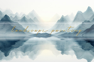 watercolor landscape painting