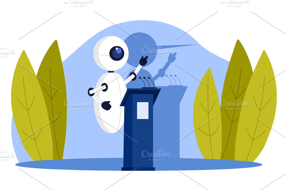 Fake news, misinformation of, an Object Illustration by Flashvector