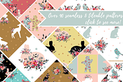 64% OFF! Floral Woodland Bundle, a Pattern Graphic by TheLegacyBrandingCo (Thumbnail 2 of 14)