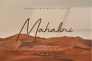 Mahallini Signature Monoline