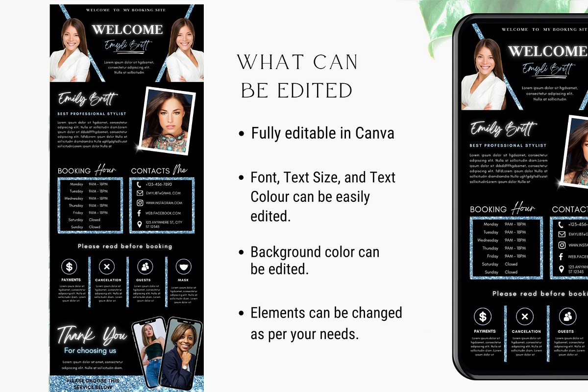 Acuity Scheduling Template, a Templates & Theme by TimCanvaTemplate (Photo 3 of 5)