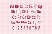 Pink Sky - Handwritten Font, a Handwritten Font by Pikgura (Thumbnail 2 of 9)