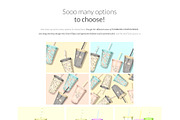 16 oz Acrylic Tumbler 10xMock-ups, a Packaging Mockup by Mocca Mockups Store (Thumbnail 3 of 6)