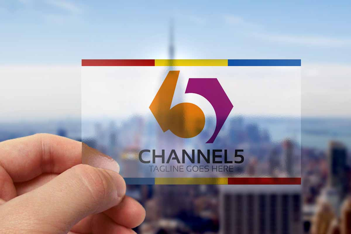Channel 5 Logo, a Branding & Logo Template by Josuf Media