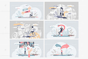 24 Decision Making Concepts, a Person Illustration by VectorMine (Thumbnail 4 of 9)