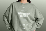 Women's Sweatshirt Mockup, a Hoody Mockup by Design Squad (Thumbnail 2 of 4)
