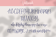 Vallimah - Organic Script Font, a Script Font by Bartama Graphic (Thumbnail 9 of 11)