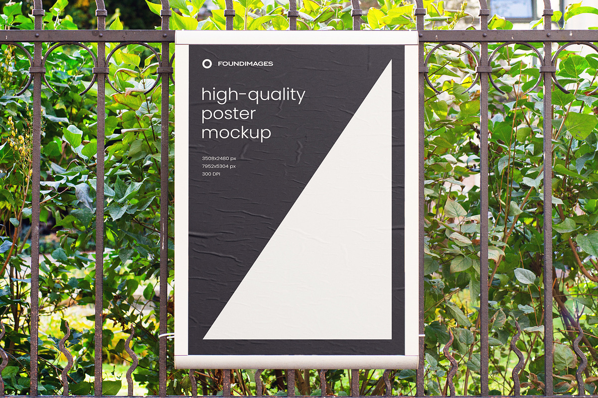 Urban Poster Mockup Template Bundle, an Advertising Mockup by FoundImages (Photo 50 of 52)