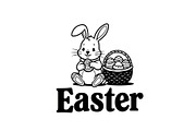Happy Easter Bunny Vector Bundle, an Illustration by jahid234 (Thumbnail 50 of 51)