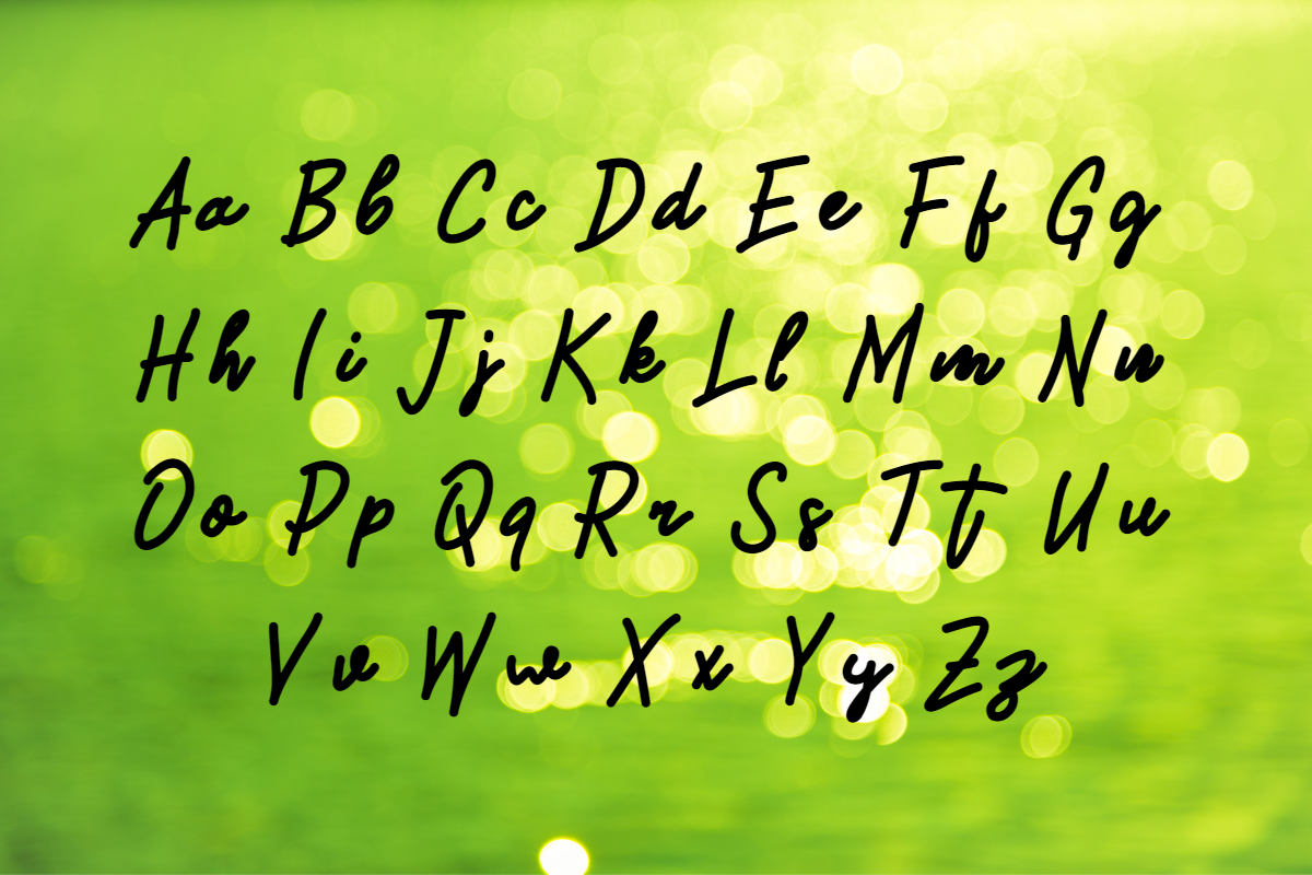 Nerissa font, a Script Font by TNE Designs (Photo 2 of 3)
