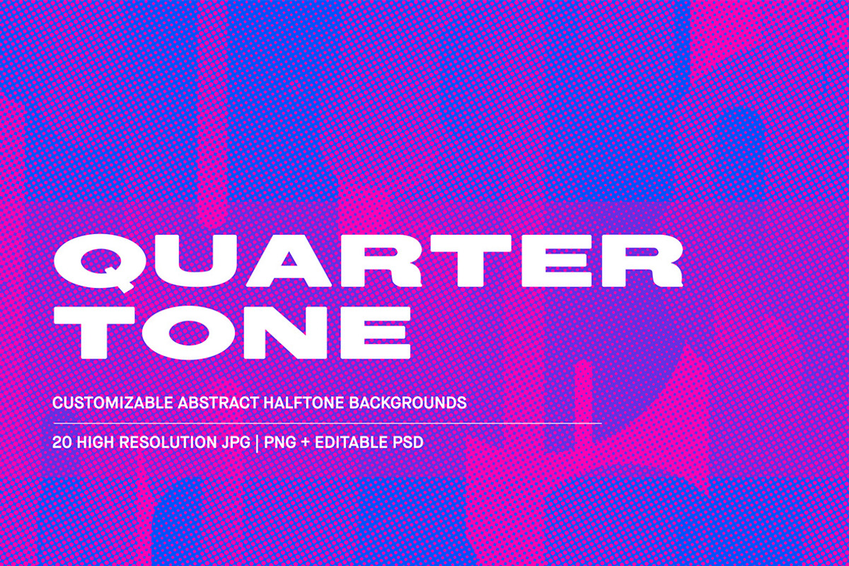 Quarter Tone - Editable Backgrounds, a Texture Graphic by Huebert World (Photo 1 of 10)