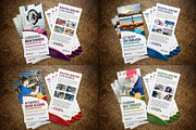 Mega BUNDLE 32+ Postcard Rack cards, a Card Template by Miyaji75 (Thumbnail 15 of 32)