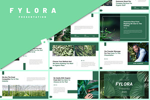 Fylora -Organic Botanic Google Slide