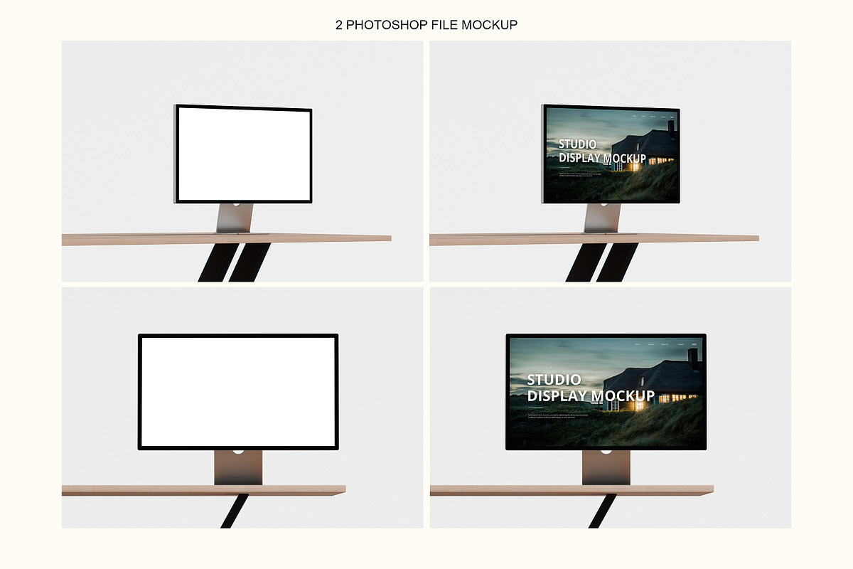 Apple Studio Display Mockup, a Device Mockup by Aquarianz Studio (Photo 3 of 3)