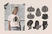 Mystic linocut, Halloween collection, an Object Graphic by Yamurchik (Thumbnail 2 of 10)