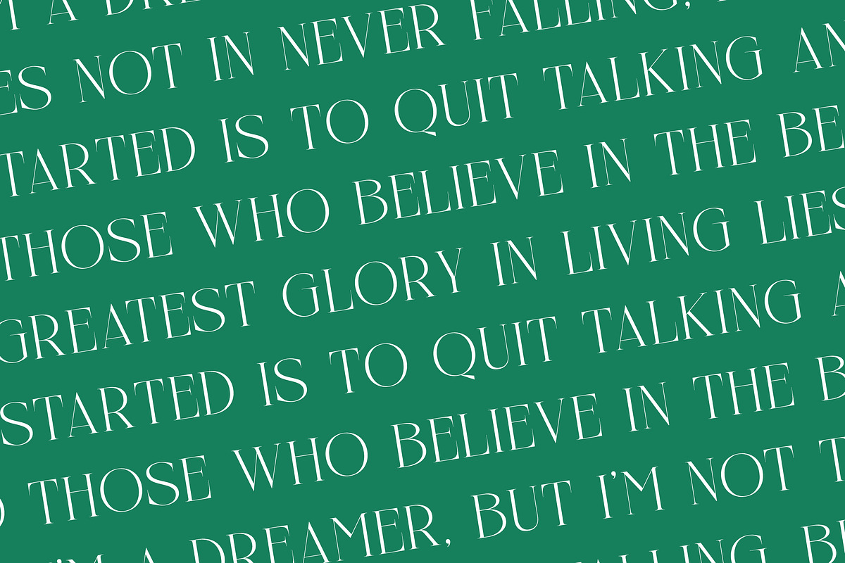 Nelhinco Modern Display Serif, a Serif Font by Letterena Studios (Photo 9 of 15)