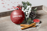 Christmas Ball Mock-up, a Merchandise Mockup by Yogurt86 (Thumbnail 13 of 13)