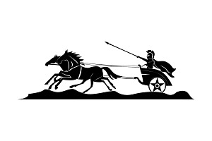 War Horse Carriage Icon