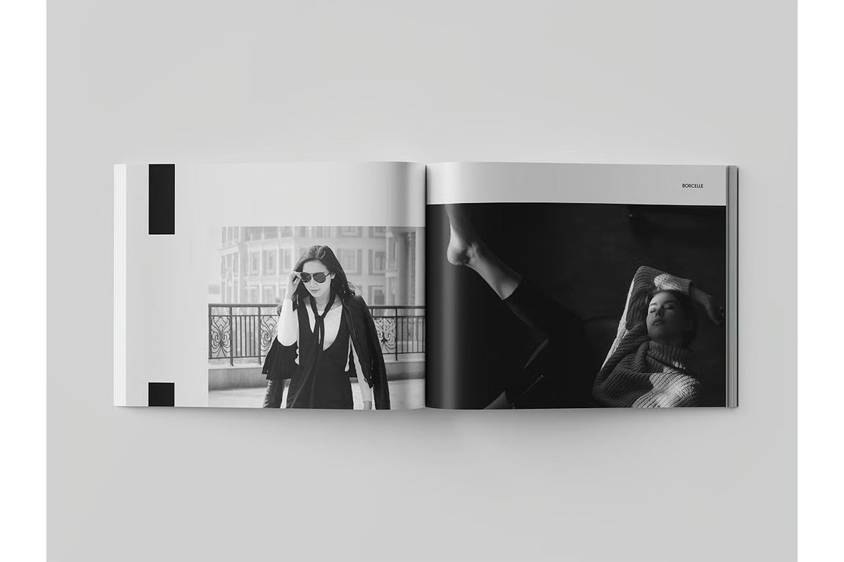 Landscape us Letter Magazine Mockup, an Advertising Mockup by zippypixelstudio (Photo 2 of 5)