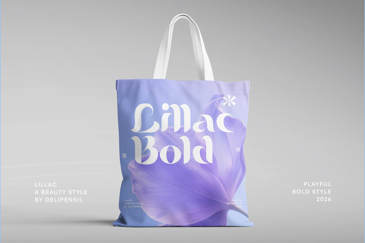 Lillac - A Elegant Beauty Typeface, a Serif Font by delipensil (Photo 5 of 10)