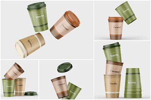 Paper Cup Mockup Set – 5 PSDs, a Packaging Mockup by SmokyPixels