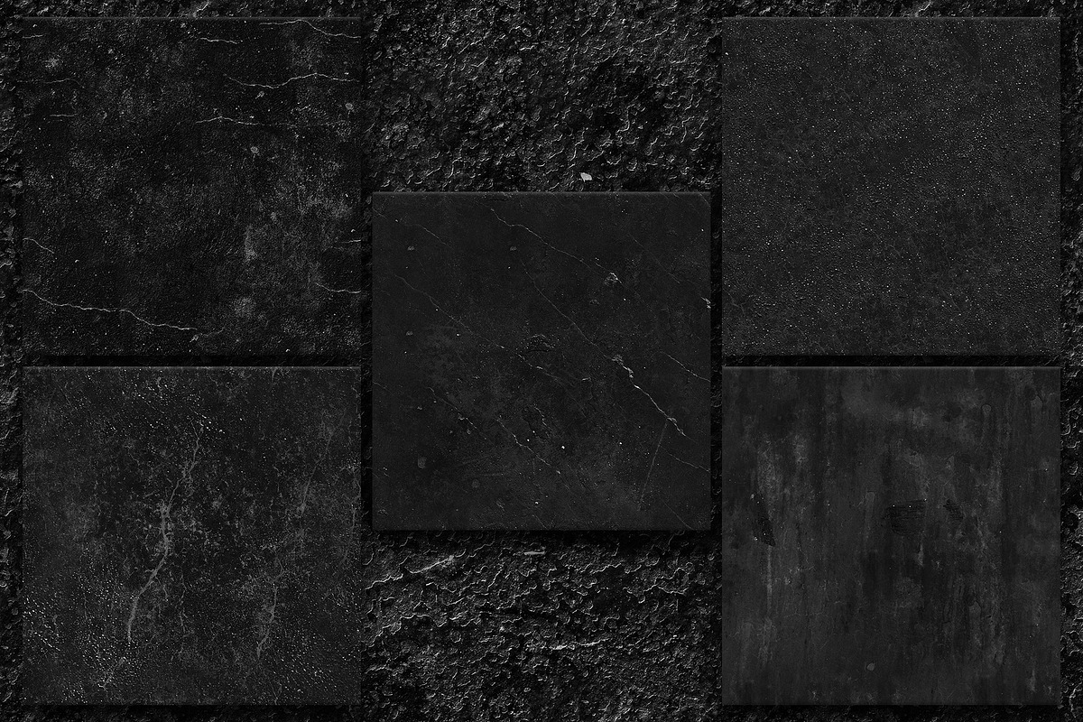 50 Seamless Black Walls Textures, a Texture Graphic by 2DFUNS (Photo 9 of 12)