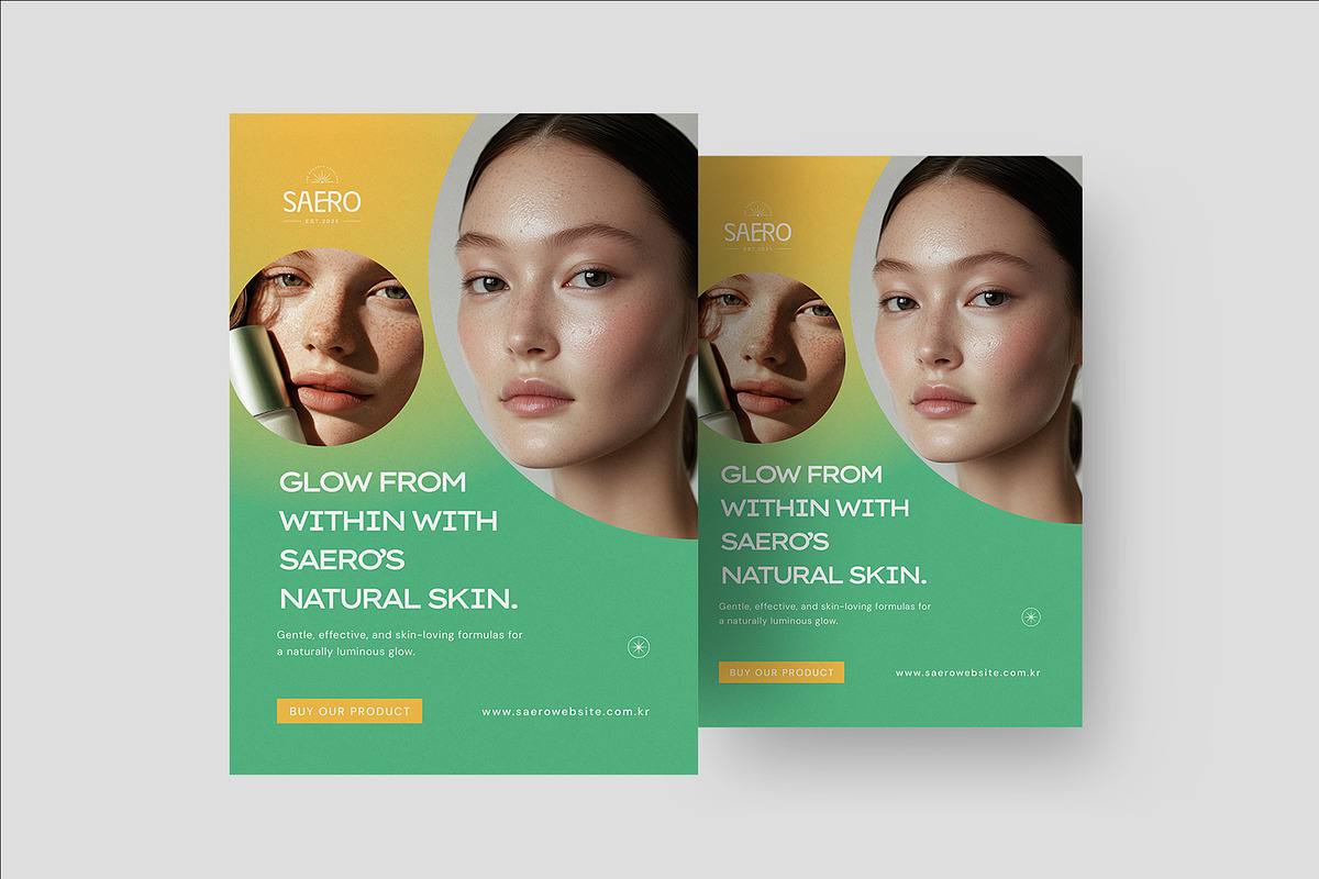 Saero - Poster Template, a Poster Template by Fannan Studio (Photo 2 of 3)