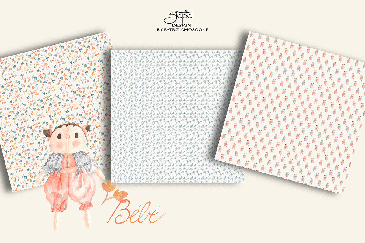 Bébé paper, an Illustration by patriziamoscone (Photo 2 of 5)