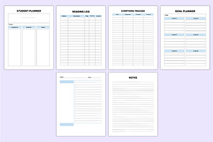 2025 Nursing Student Planner Canva