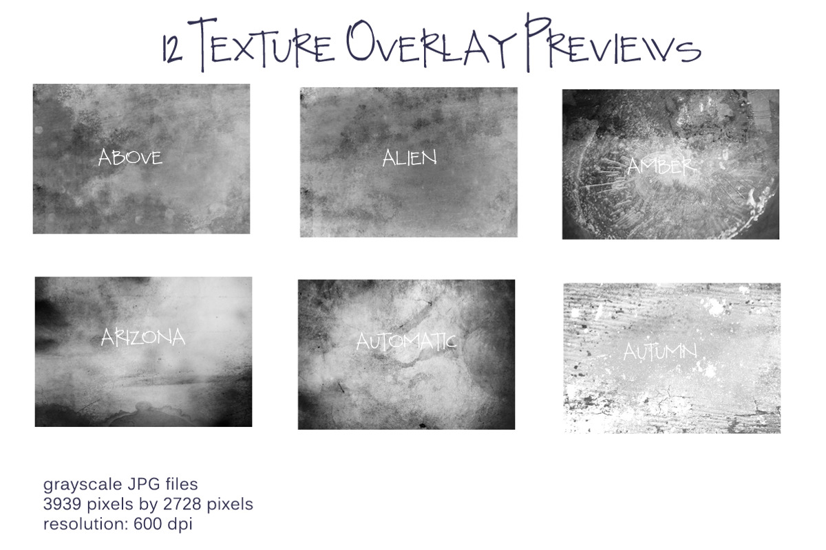 Simple Texture Overlays, a Texture Graphic by CarlyArtDaily