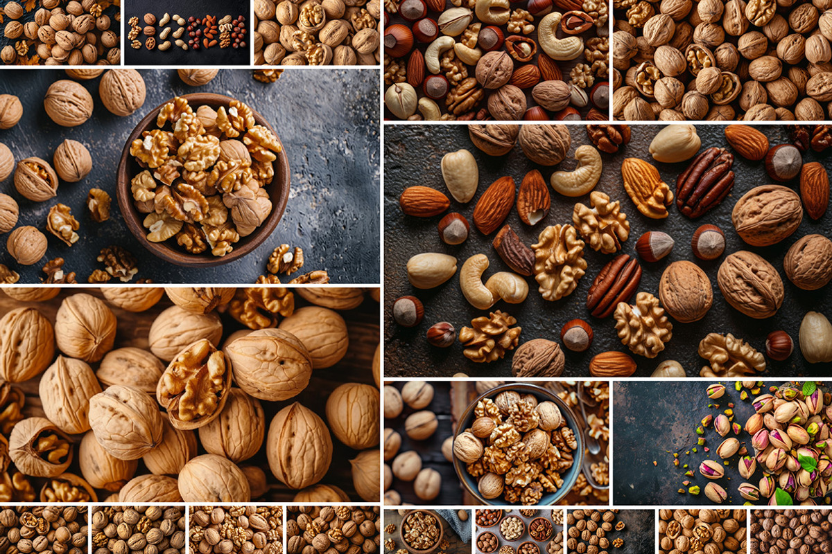 Nuts - 94 images, a Food & Drink Photo by Handmadefont (Photo 8 of 17)