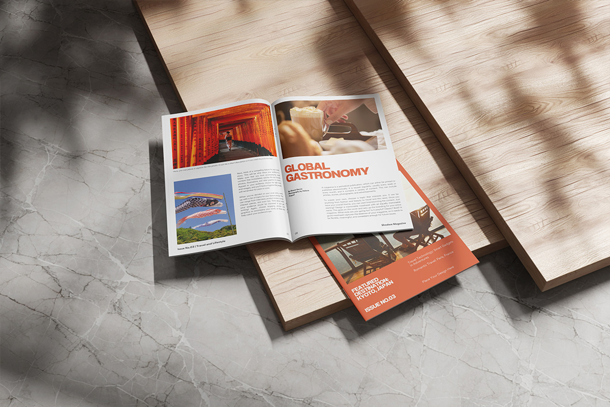 Magazine Mockup, a Books & Magazine Mockup by Pixie Creative (Photo 3 of 4)