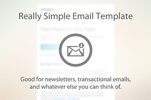 Simple Email Newsletter Template