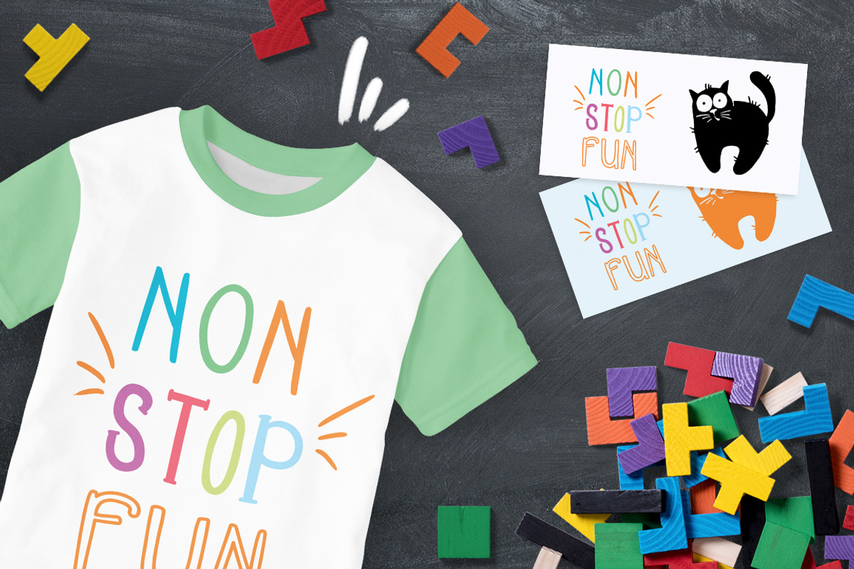 LAZY MEOW. Handwitten fonts+cliparts, a Handwritten Font by Ivanna-Ivashka (Photo 7 of 12)