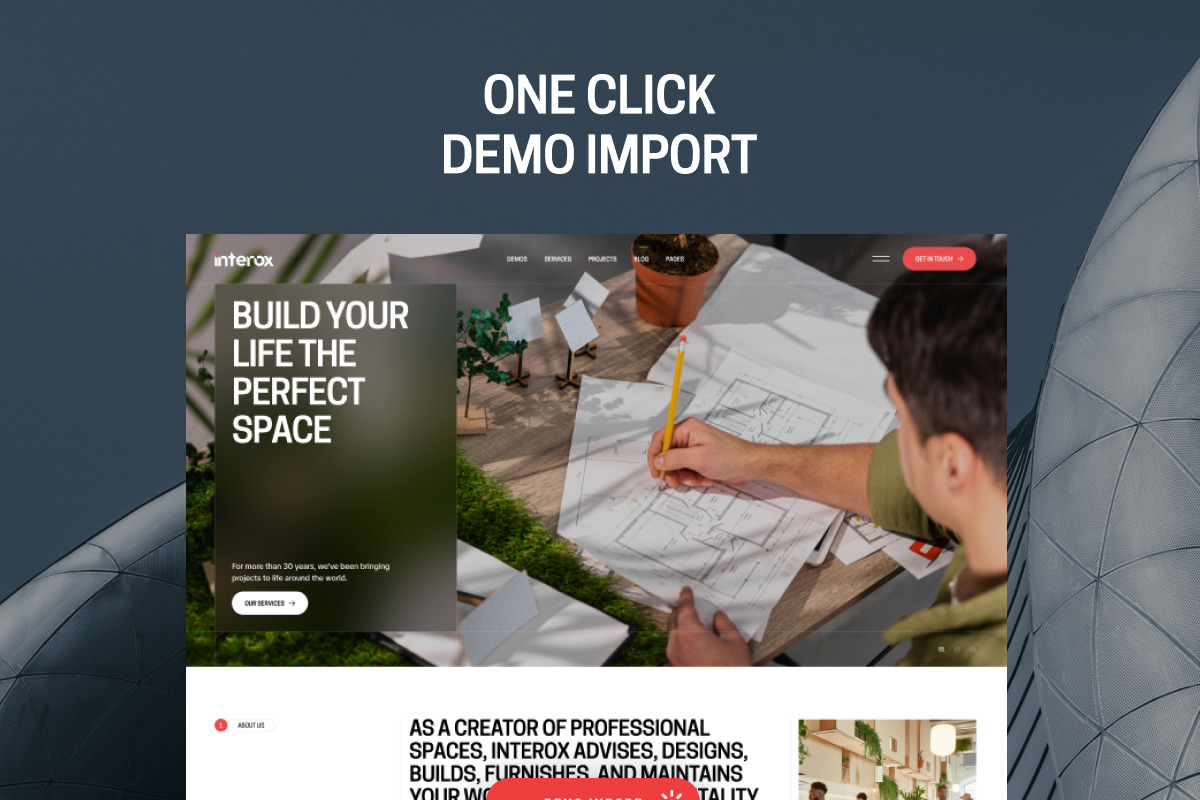 Interox–Architecture Interior Design, a WordPress Template by Opal Wordpress Theme (Photo 5 of 5)