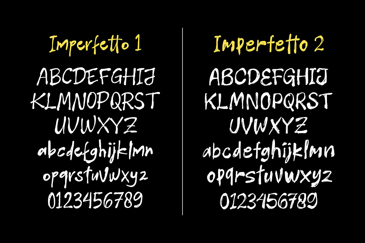 Imperfetto - Scribble Font Family, a Handwritten Font by Grezline Studio (Photo 9 of 12)