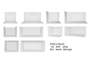 3d Booth Stand Mockup - edit vector, a Merchandise Mockup by MariiaVD (Thumbnail 2 of 2)