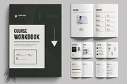 Course Workbook Template  Printable, a Brochure Template by MightyDesign (Thumbnail 1 of 6)