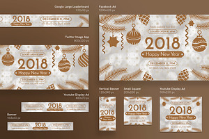 Banners Pack Happy New Year