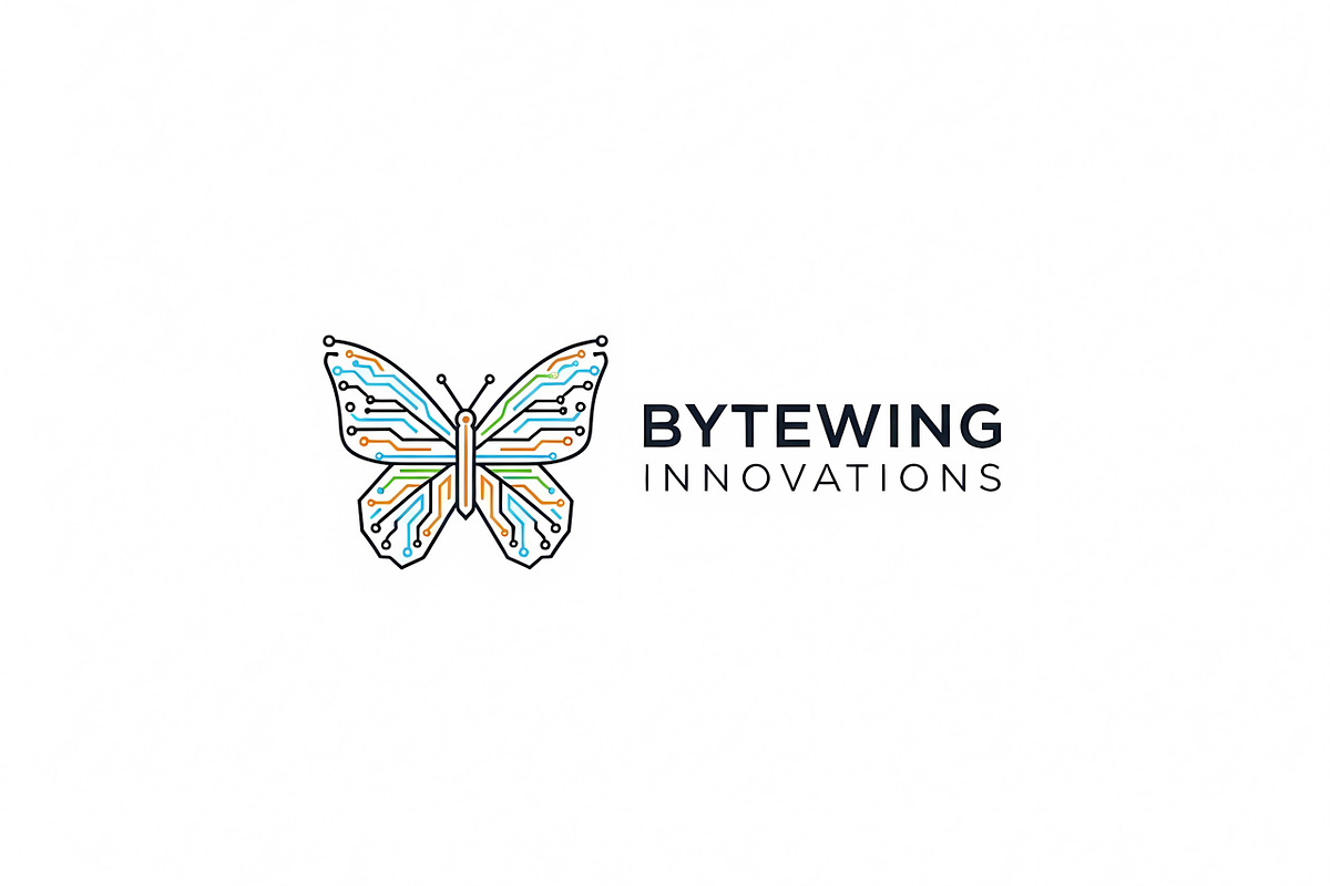 Bytewing Innovations Logo, a Branding & Logo Template by Logocreative (Photo 1 of 2)