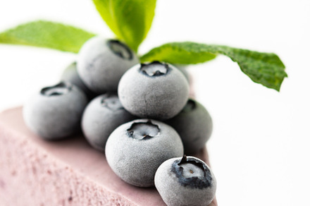 Delicious blueberry cheesecake, a Food & Drink Photo by Pandateam