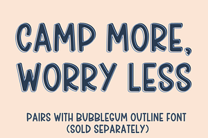 Campfire, Fun Handwritten Font