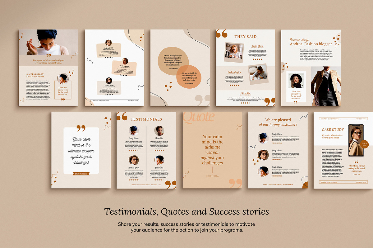 WorkBook for Course Creators  Kayla, a Magazine Template by Mirazz (Photo 10 of 30)