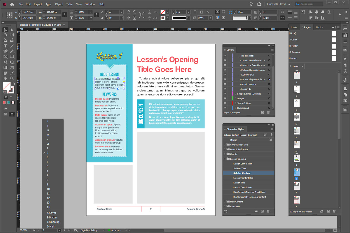 Science eTextbook Template 4.0 iPad, a Magazine Template by fisihsani (Photo 9 of 9)