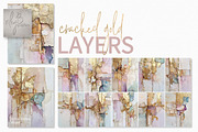 Cracked Gold Layers, a Decorative Illustration by rileyBgraphics (Thumbnail 1 of 7)