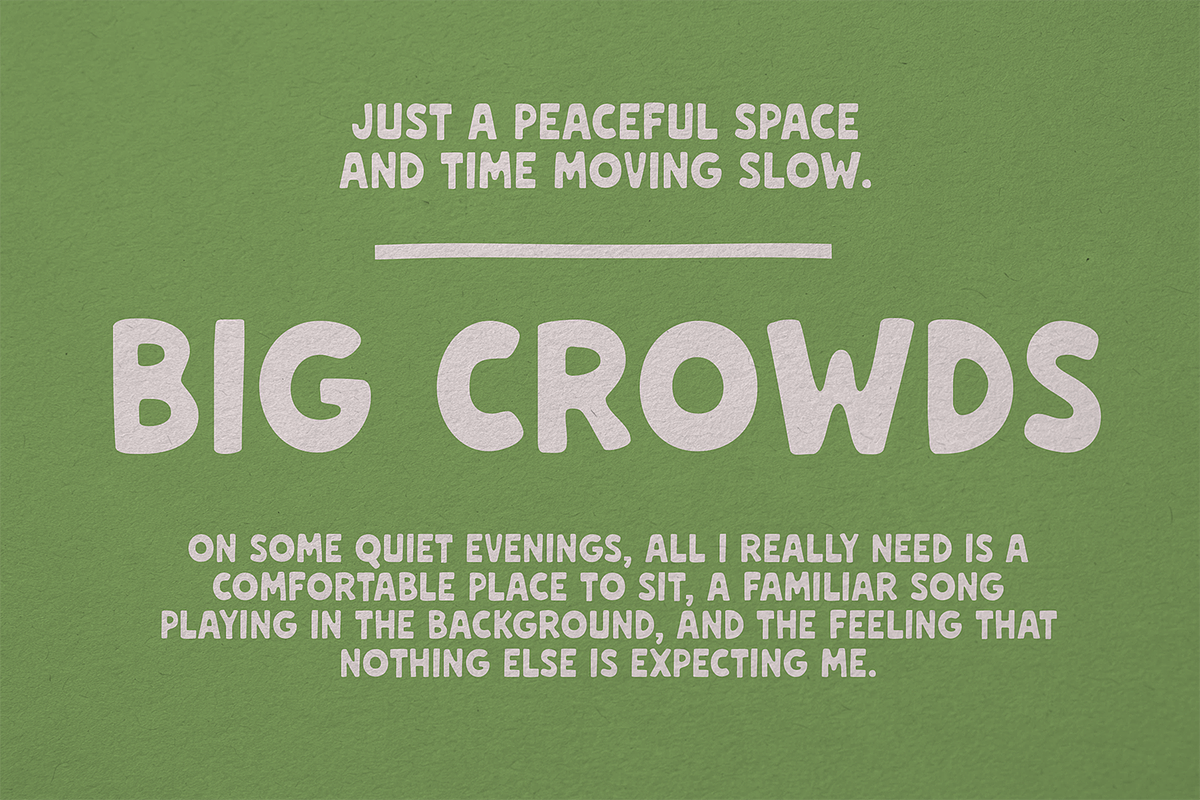 Twisty Display Duo Font, a Sans Serif Font by Haps Space (Photo 5 of 12)