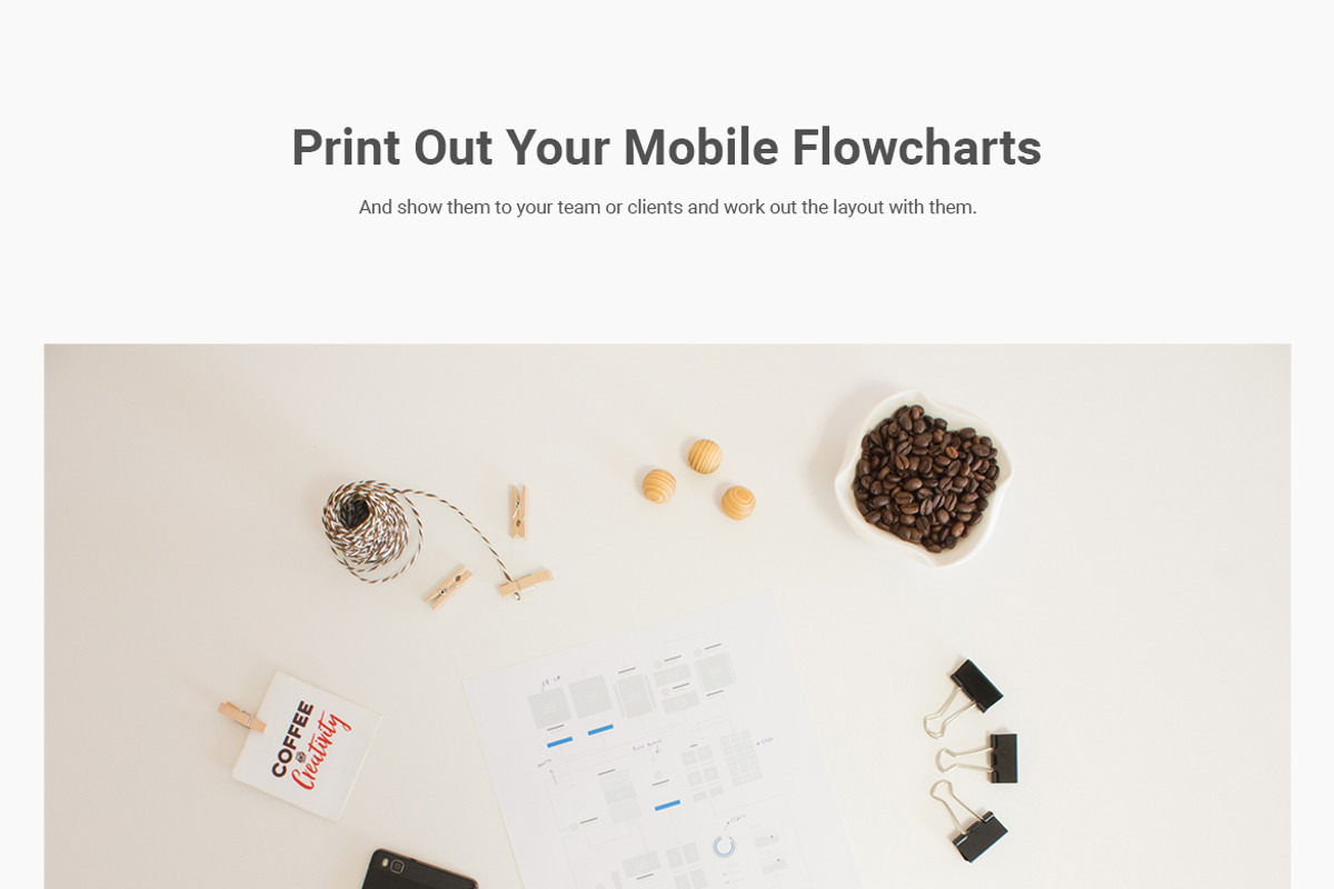 Wireflow Flowcharts, a Wireframe Template by Web Donut (Photo 14 of 14)