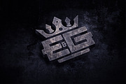 Grunge Metal Logo Mockup, a Product Mockup by g design (Thumbnail 5 of 7)