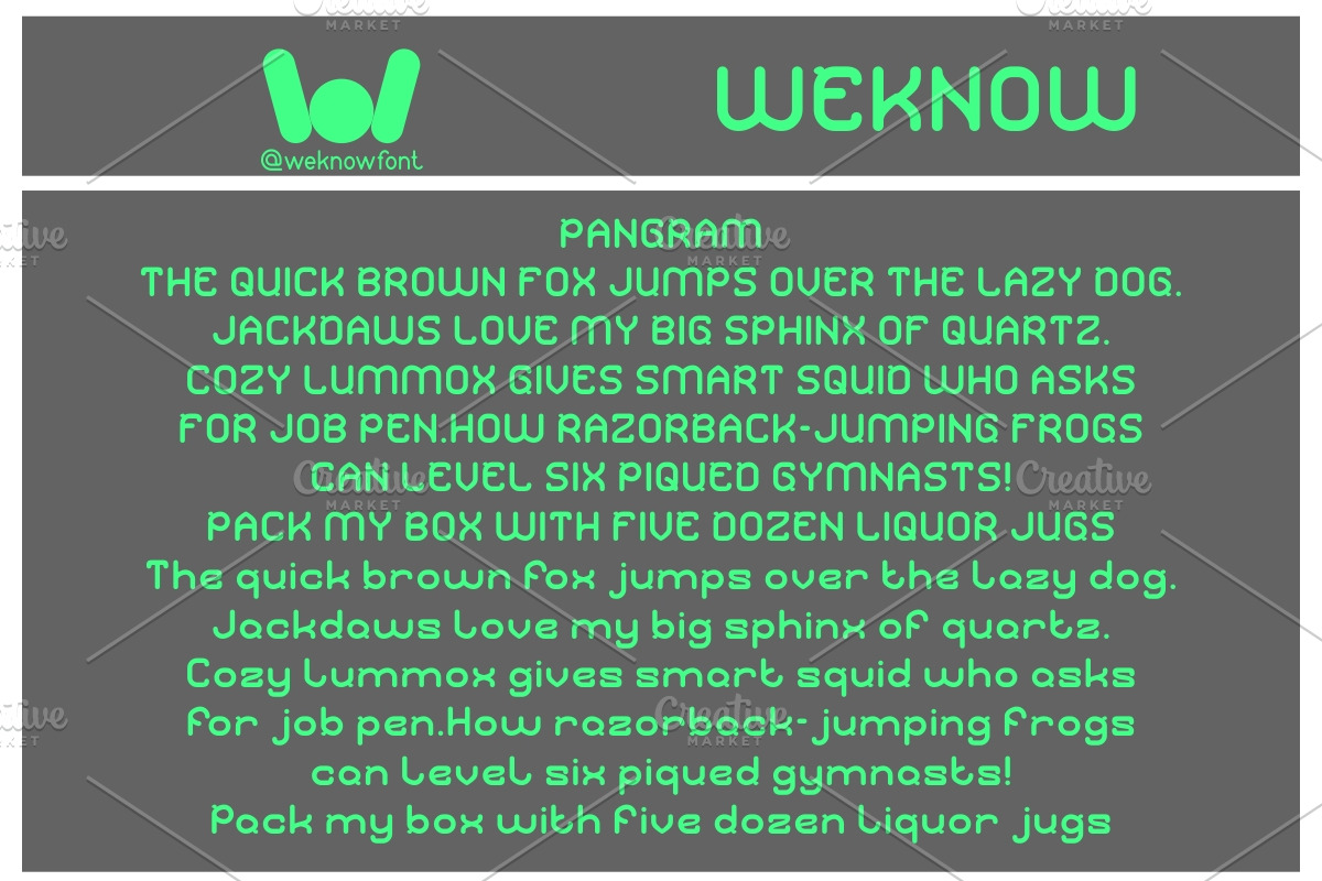 Future Mind font, a Font by weknow (Photo 6 of 8)