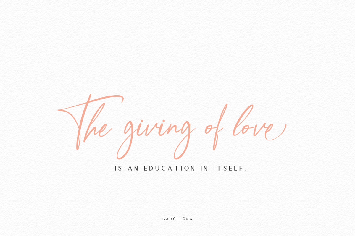 Anamortee // Modern Calligraphy Font, a Script Font by Vultype Co. (Photo 11 of 13)